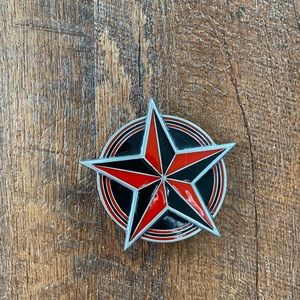 Great American Products Punk Star Belt Buckle